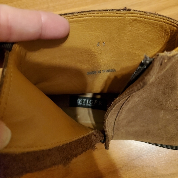 GUC Tiger of Sweden Suede Chelsea Boots - Sz 41 / US 10 - Picture 8 of 8